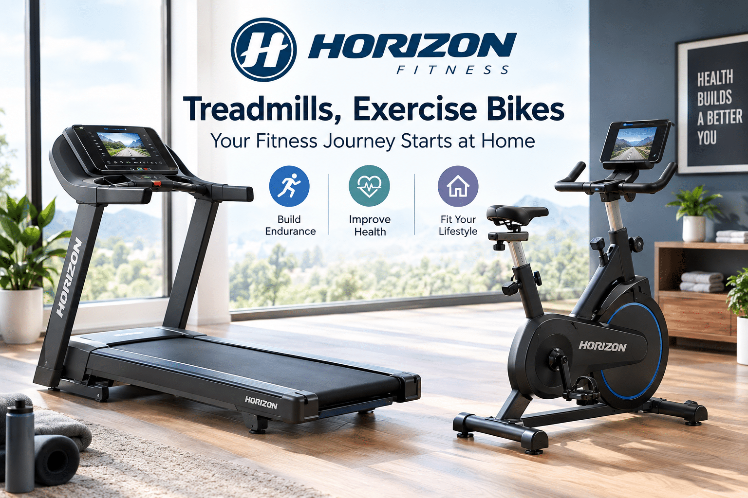 HORIZON FITNESS TREADMILLS EXERCISE BIKES AND ELLIPTICALS
