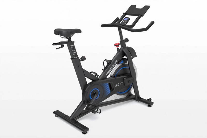 Horizon Fitness 5.0 IC Indoor Cycle Exercise Bike on white background
