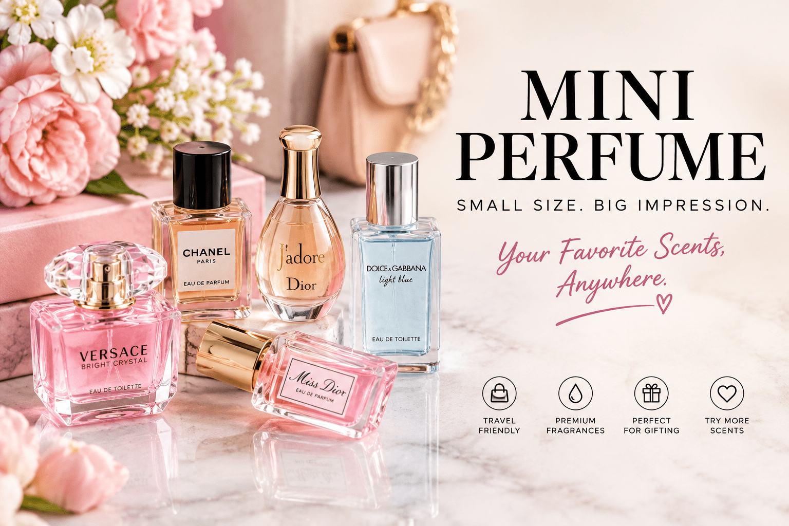 Mini Perfume – Travel-Friendly Fragrance Collection